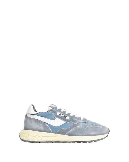 Autry Blue Reelwind Low Sneakers for men