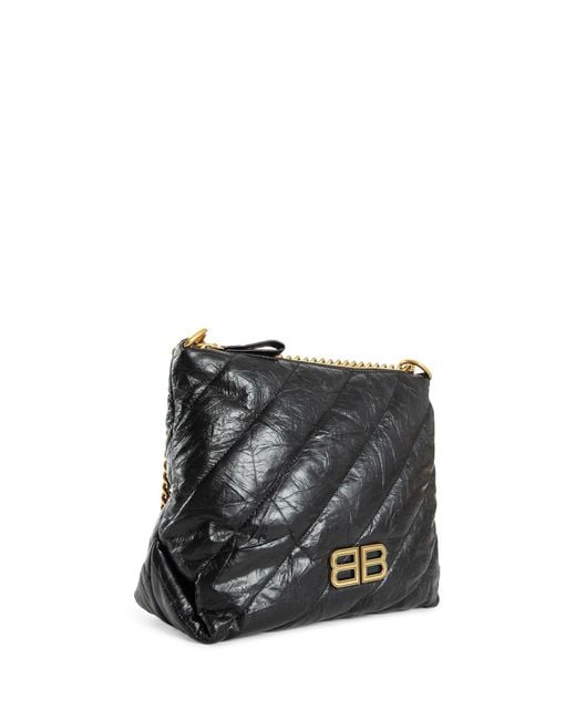 Balenciaga Black Crush Hobo S