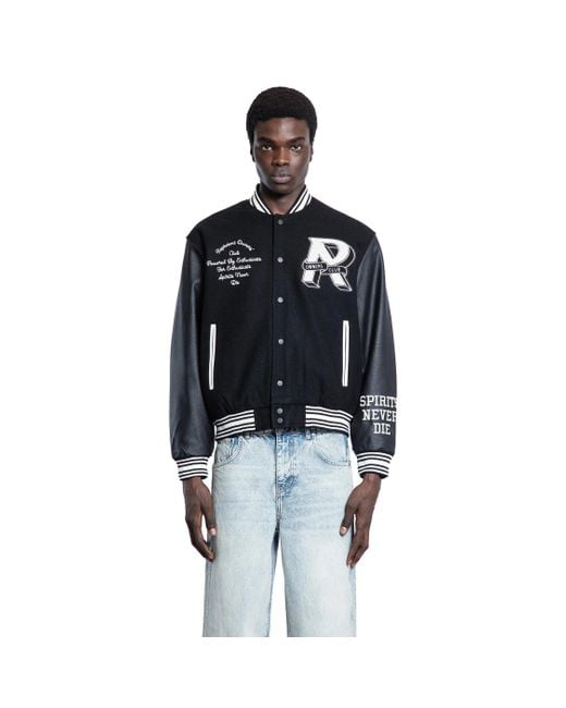 Represent Black Owners Club Varsity Jacket for men