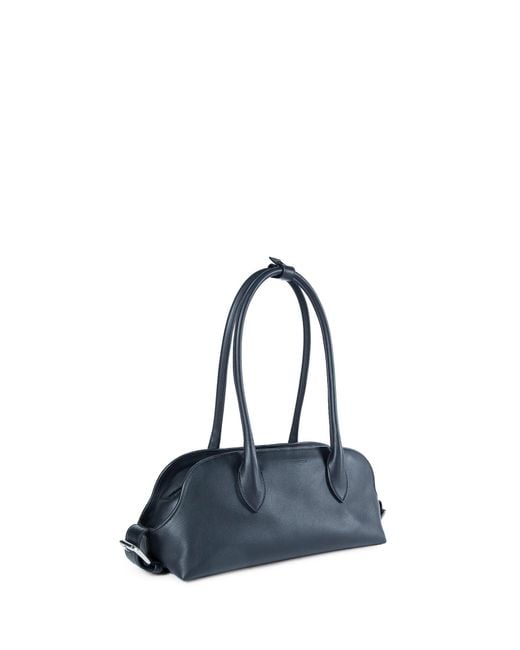 Ann Demeulemeester Blue Dolly Mini Leather Shoulder Bag