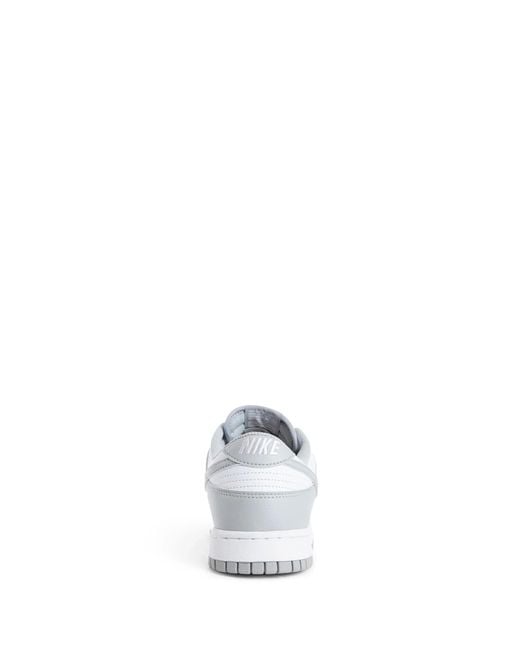 Nike White Dunk Low Sneakers for men