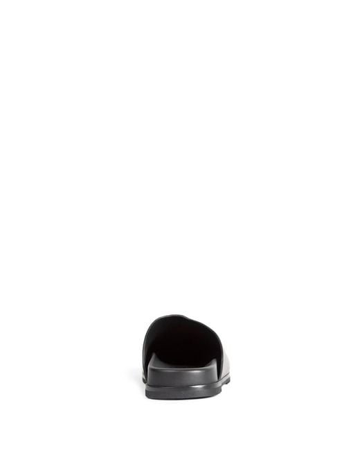 Rick Owens Black Temple Mules