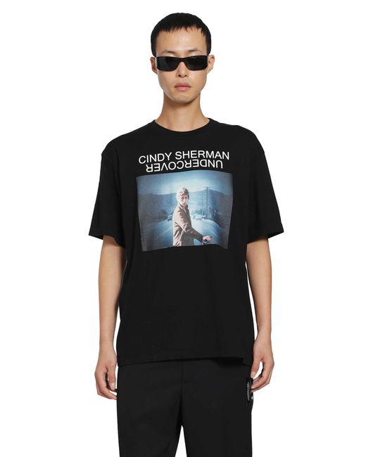 Undercover Black Cindy Sherman T-Shirt for men