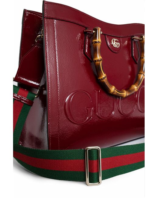 Gucci Red Tote Bags