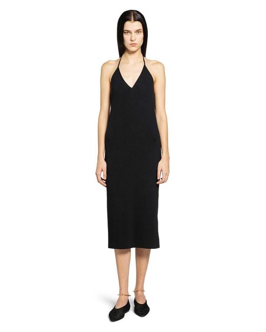 Jil Sander Black Sleeveless Dress