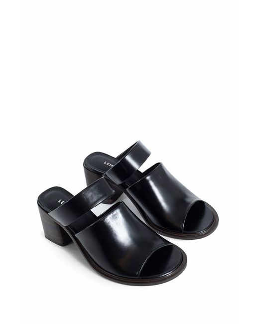 Lemaire Black Sandals