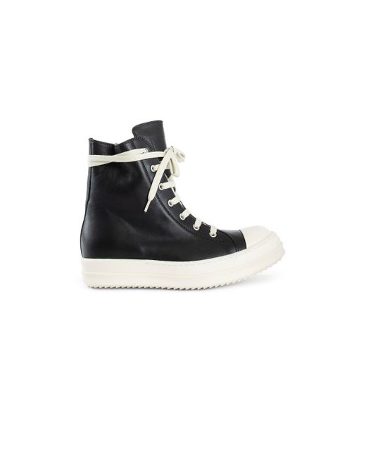 Rick Owens Black Concordians Jumbo Lacedsneakers