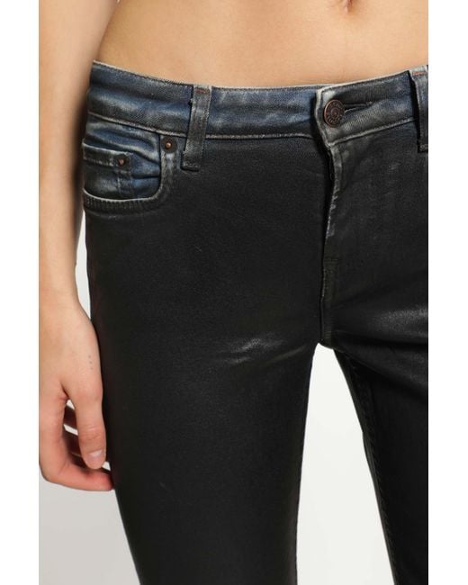 Acne Black Skinny Fit Jeans 2013