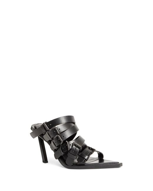 Ann Demeulemeester Black Nel High Heeled Mules