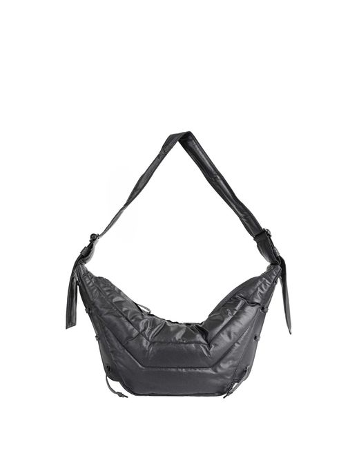 Lemaire Black Small Soft Game Bag for men
