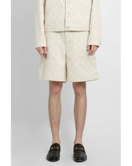 Gucci Natural Shorts for men