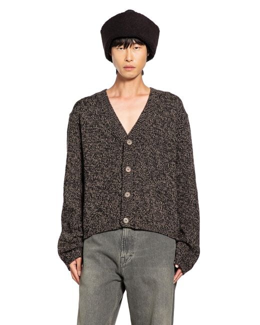 Our Legacy Black Academy Cardigan for men