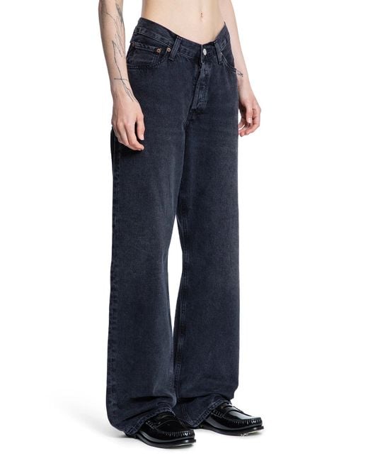 Agolde Blue V-Waist Kelly Jeans