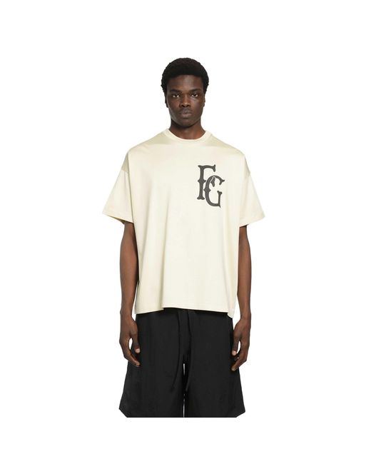 Fear Of God White Cotton Rayon 26 Tee for men