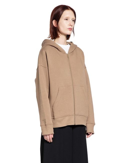 Max Mara Natural Julia Zip-Up Hoodie