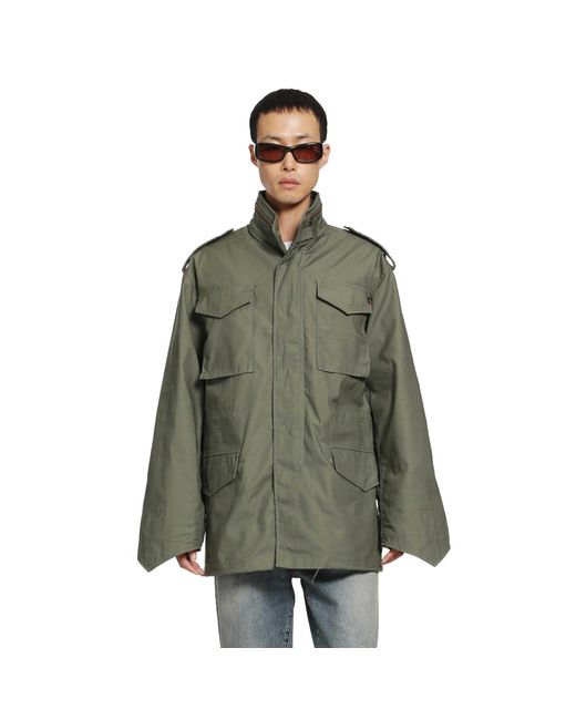Alpha Industries Green 65 Heritage Jacket for men