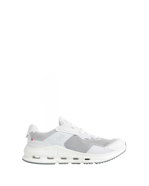 On Shoes White Cloudnova Rift Sneakers for men