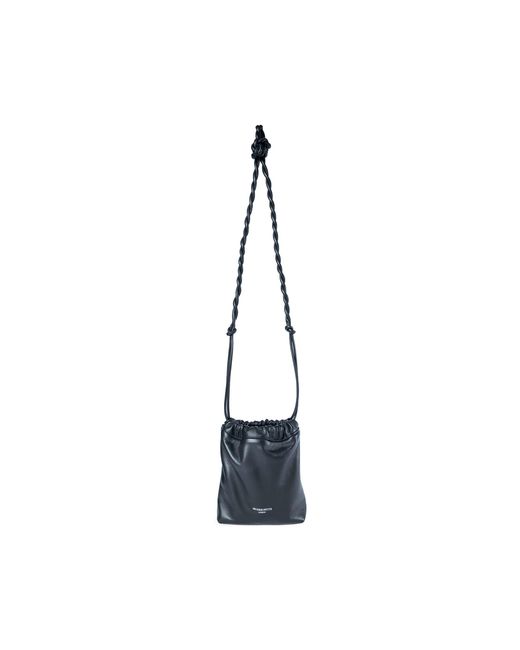 Ann Demeulemeester Blue Marylin Medium Knot Bag
