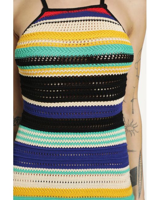 Laneus Green Knit Dress