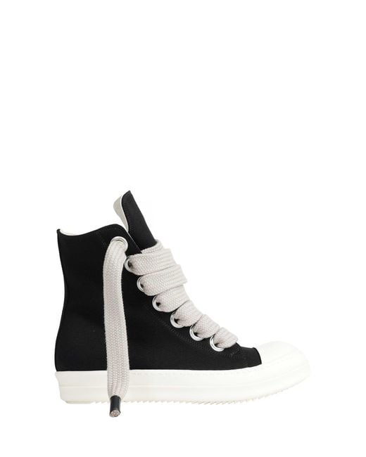 Rick Owens Black Tower Jumbolace Sneaks for men