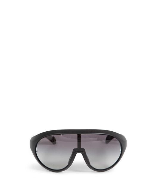 Rick Owens Gray Moncler X Temple Sunglasses for men