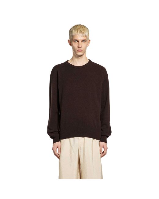 Lemaire Black Sweater for men