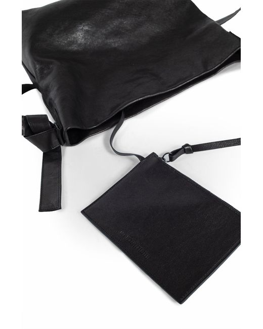 Ann Demeulemeester Black Shoulder Bags