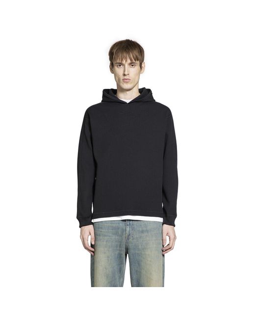 Laminar Black Honeycomb Cotton Jersey for men