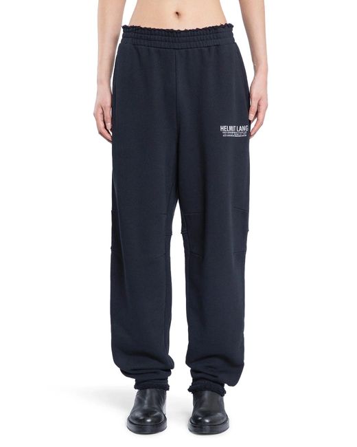 Helmut Lang Blue New York Sweatpants for men