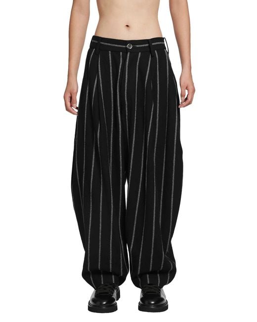 Uma Wang Black Patina Pants for men