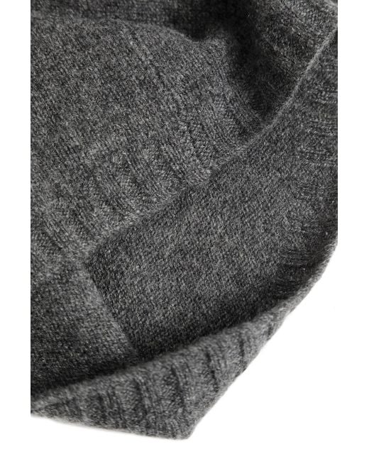 Ziggy Chen Gray Slouchy Beanie for men