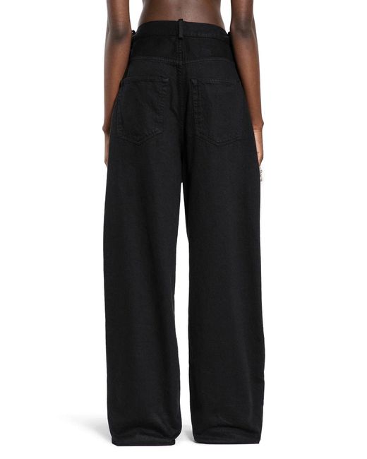 Ann Demeulemeester Black Jeans