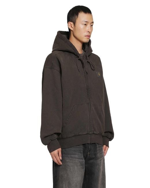 Carhartt Black Vista Zip-Up Hoodie for men