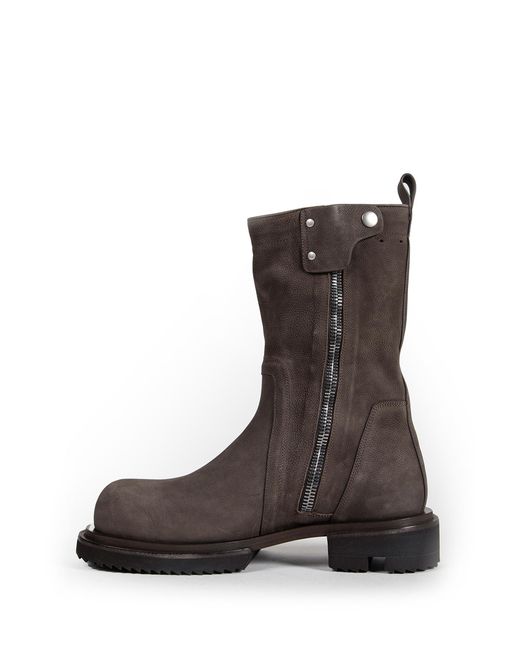 Rick Owens Brown Temple Creeper Gabe Ankle Boots for men