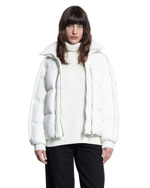 Moncler Genius White Willow Smith Collaboration Yael Short Down Jacket