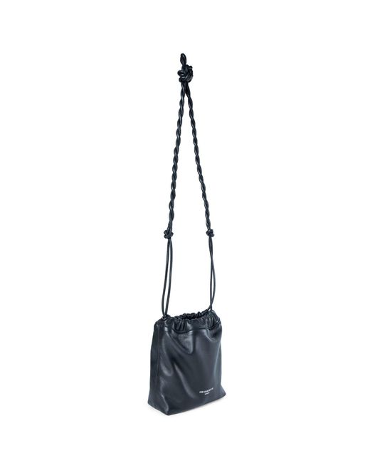 Ann Demeulemeester Blue Marylin Medium Knot Bag