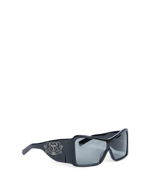 VAQUERA Gray Shield Sunglasses