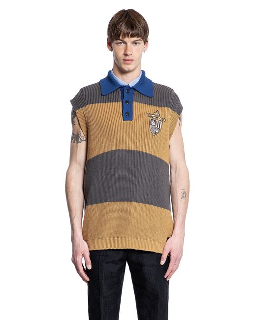 Fendi Gray Vests for men