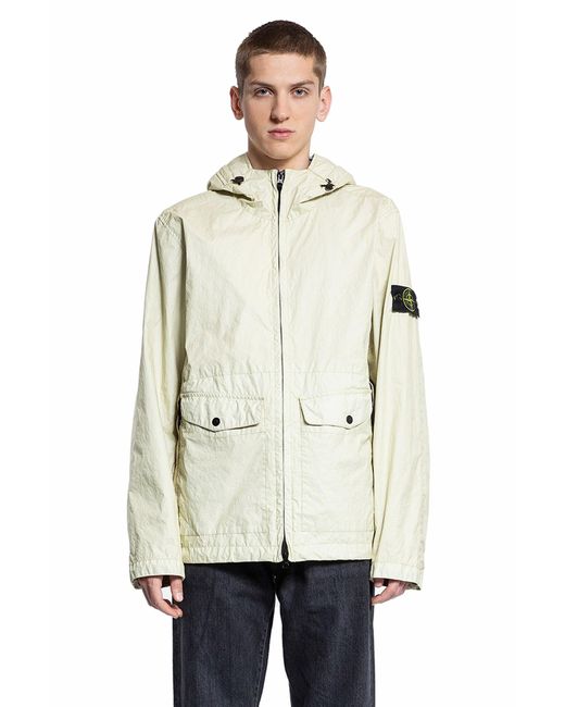 Stone Island Natural Jackets for men