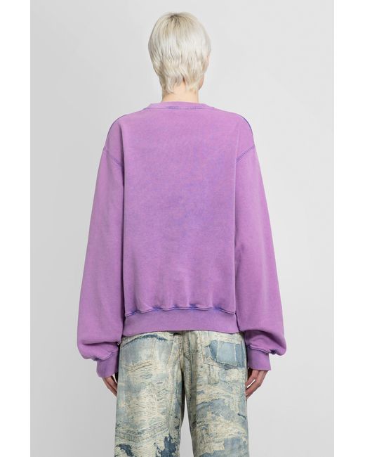 Acne Purple Sweatshirts