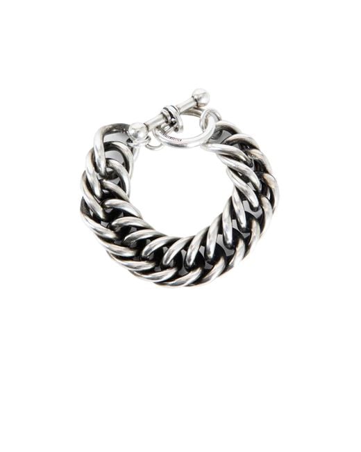 Ann Demeulemeester Metallic Pavel Chain Bracelet