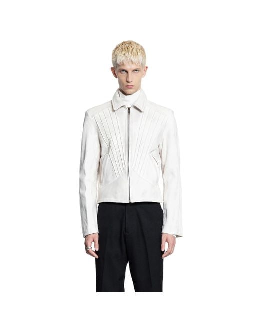 Enfants Riches Deprimes White Violator Jacket for men