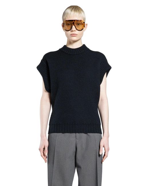 Bottega Veneta Black Knitwear