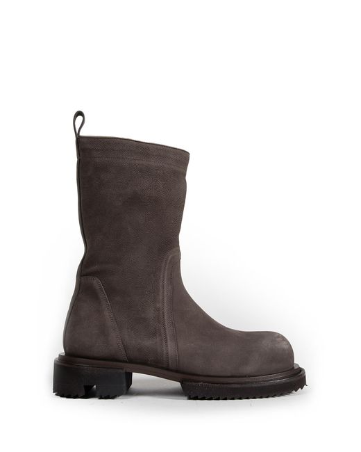 Rick Owens Brown Temple Creeper Gabe Ankle Boots for men