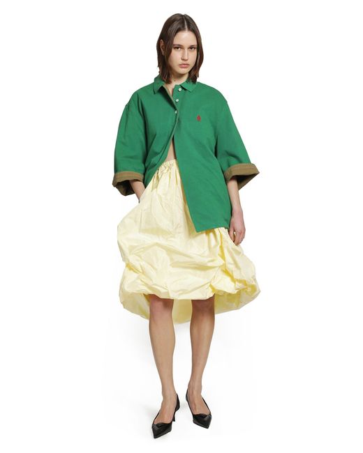 Prada Green Old Piqué Blouson Jacket