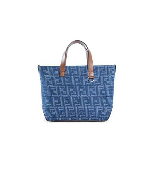 Fendi Blue Tote Bags for men
