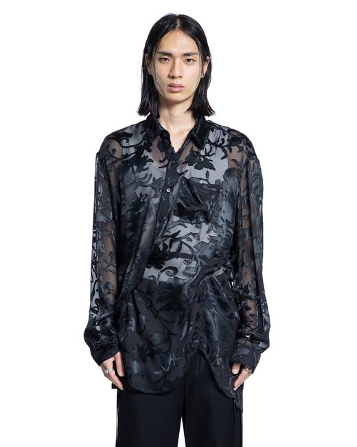 Ann Demeulemeester Blue Mark High Comfort Shirt for men