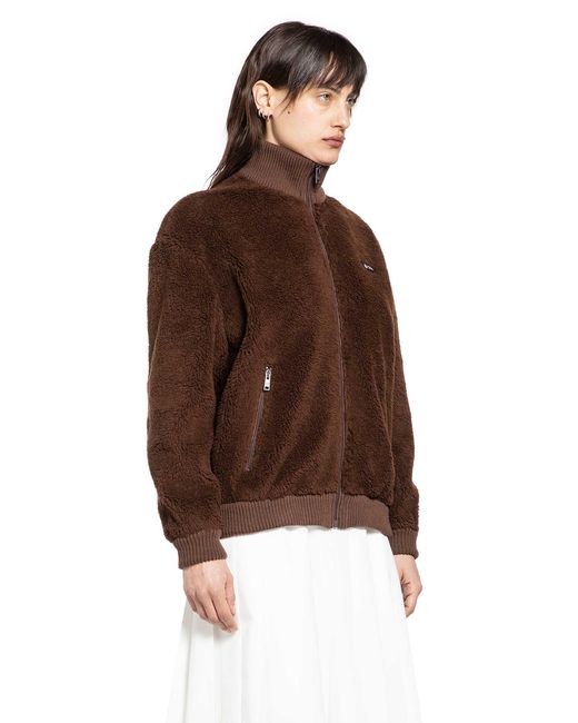Prada Brown Fleece Jacket