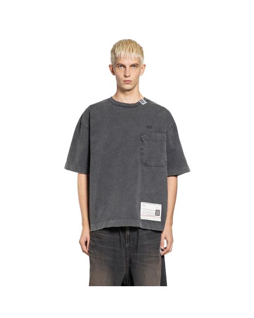 Maison Mihara Yasuhiro Gray Amateur Sewn Tee