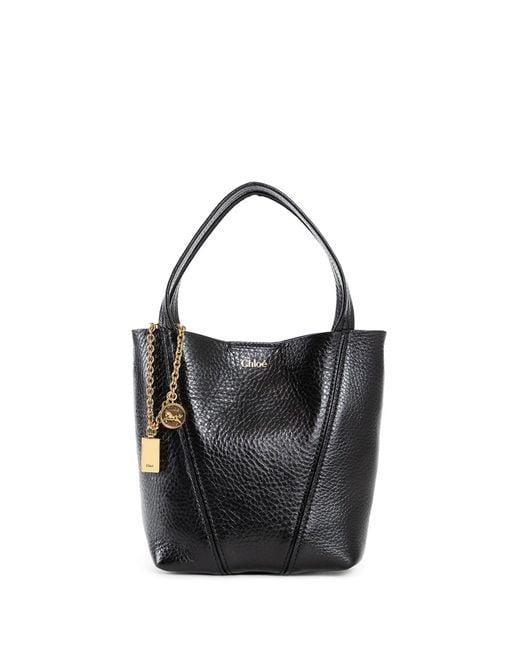 Chloé Black Top Handle Bags